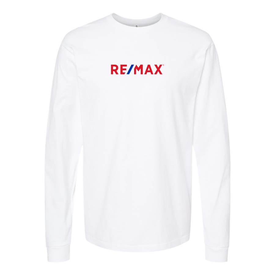 Men's ReMax Logo Cotton Long Sleeve T-Shirt