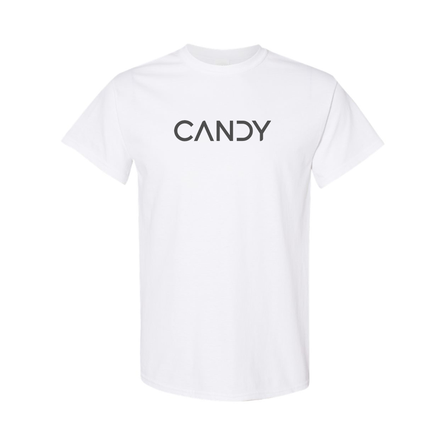 Men's Candy Logo Cotton T-Shirt