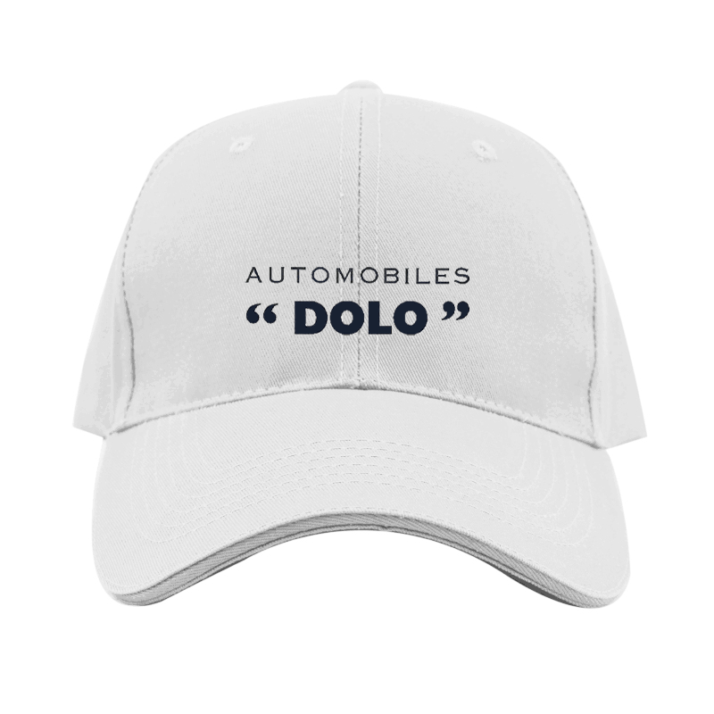 Dolo Logo Dad Baseball Cap Hat