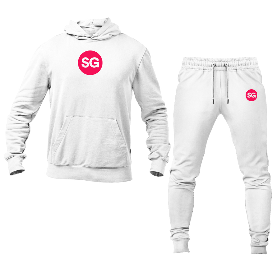 Men's Sofiagray Logo Hoodie Joggers Set