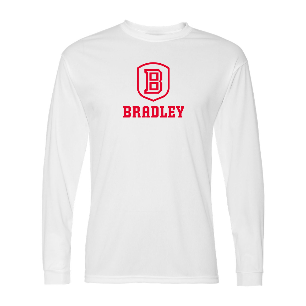 Men's Bradley Braves Performance Long Sleeve T-Shirt