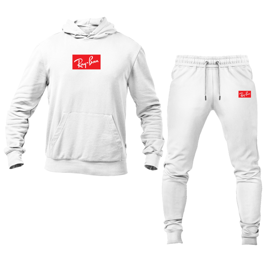 Men's Ray Ban Logo Hoodie Joggers Set