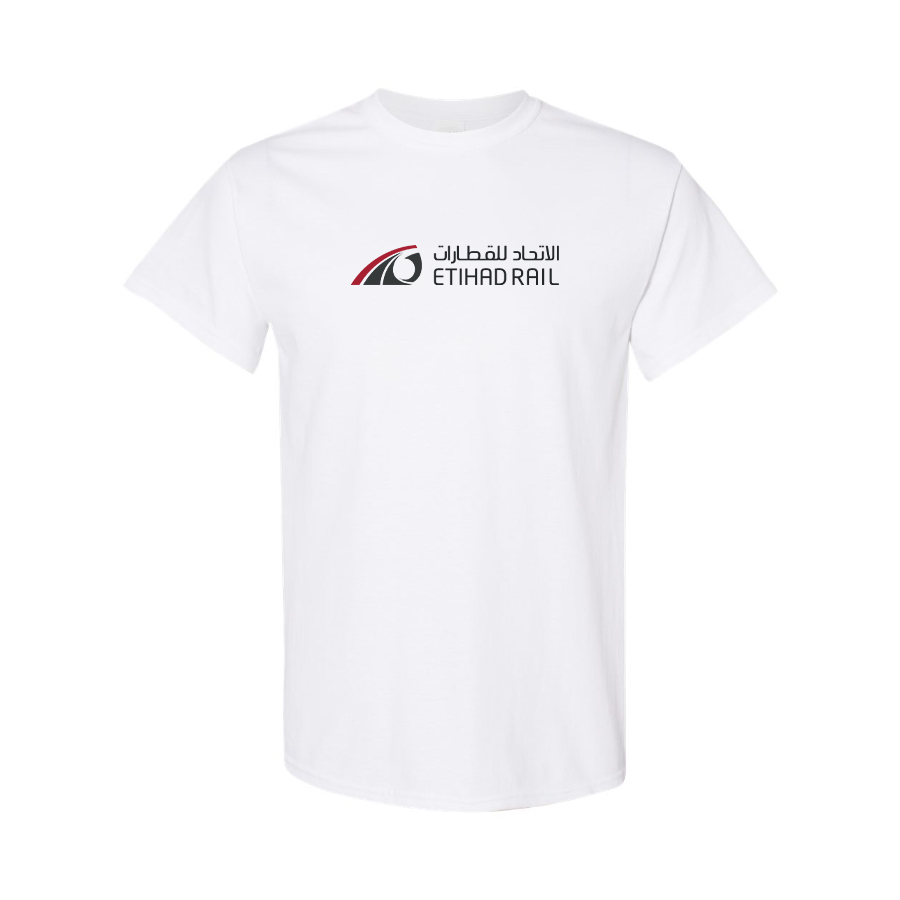 Men's Etihad Rail Logo Cotton T-Shirt