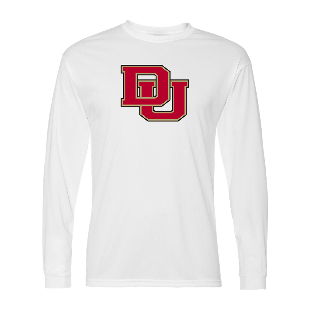 Men's Denver Pioneers Performance Long Sleeve T-Shirt