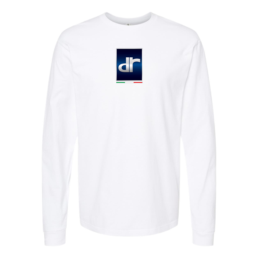 Men's DR Automobiles Logo Cotton Long Sleeve T-Shirt