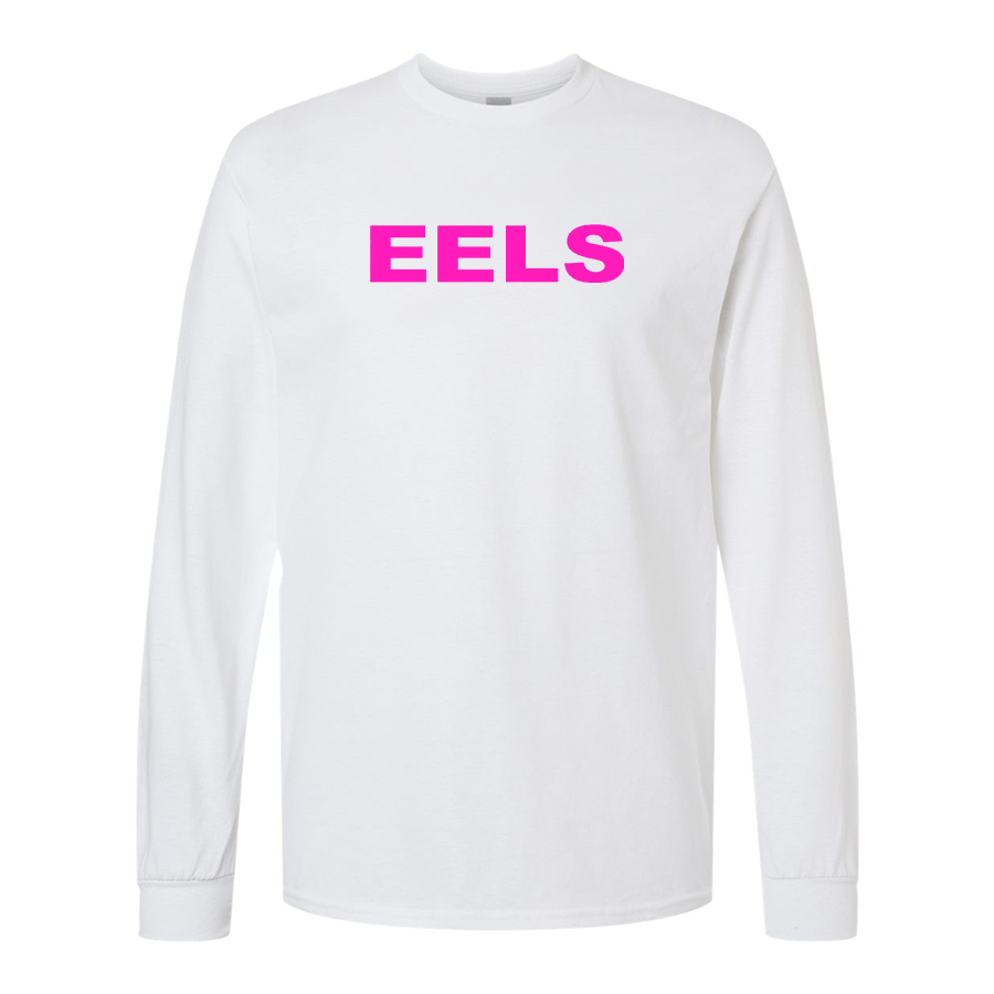 Men's Eels Gildan Heavy Cotton Long Sleeve T-Shirt