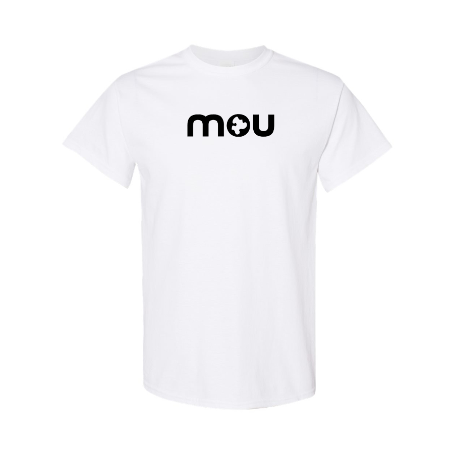 Men's Mou Logo Cotton T-Shirt