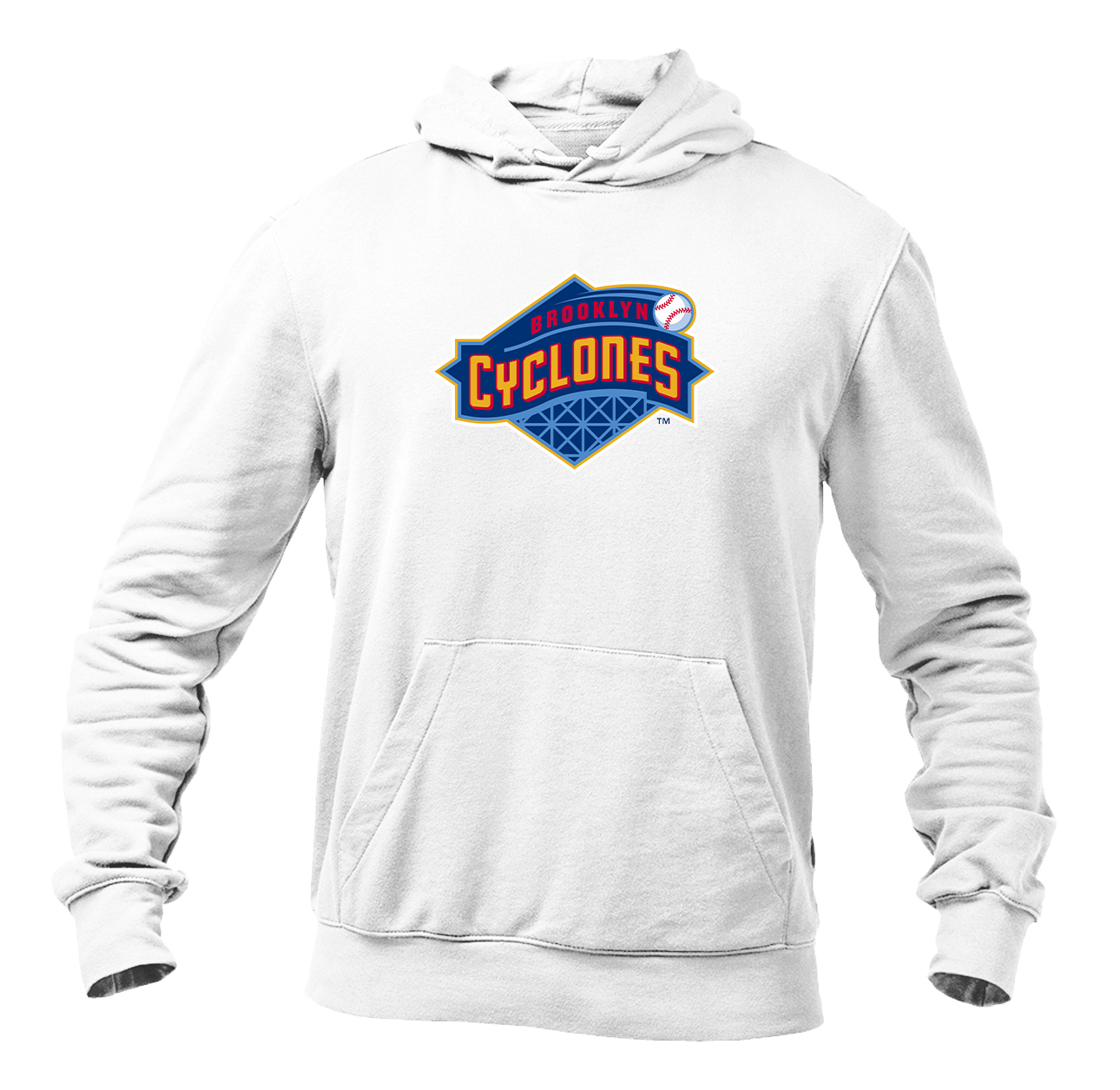Men's Brooklyn Cyclones Logo Pullover Hoodie