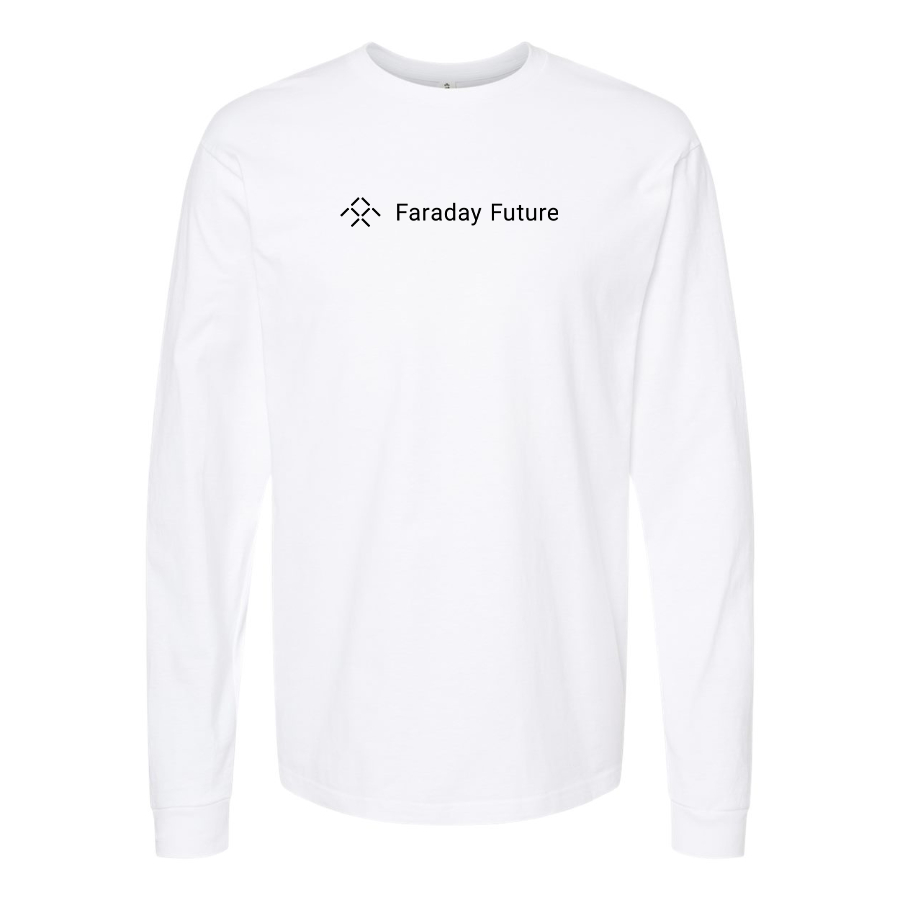 Men's Faraday Future Logo Cotton Long Sleeve T-Shirt