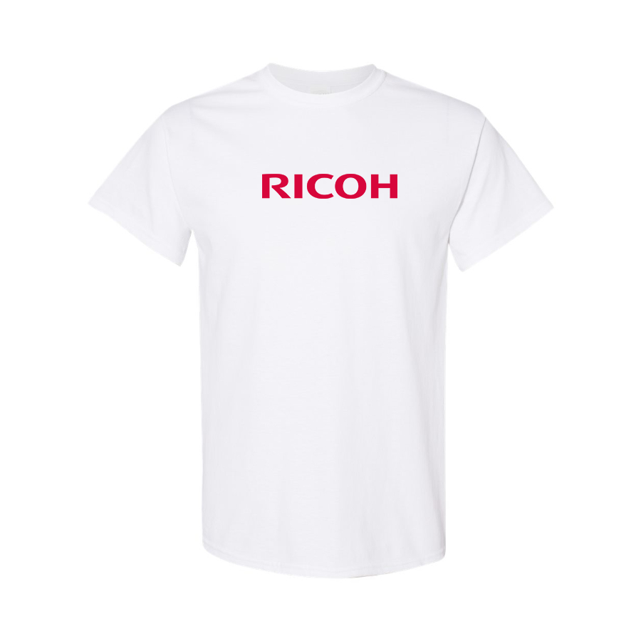 Men's Ricoh Logo Cotton T-Shirt