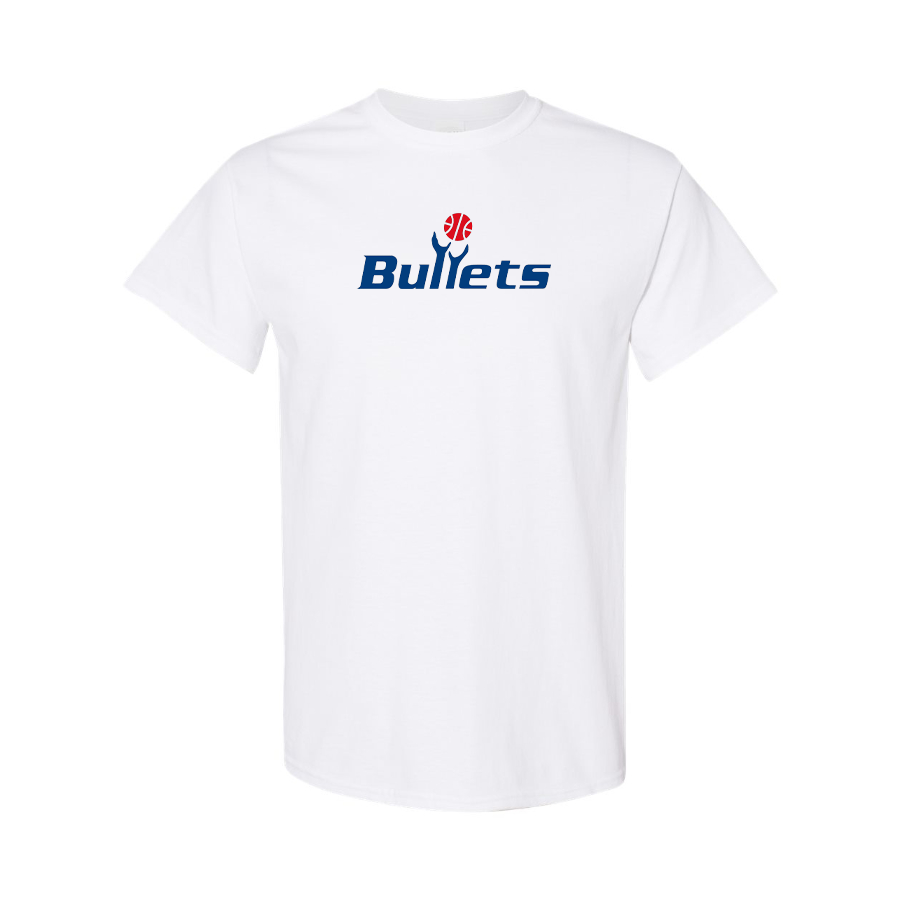 Men's Baltimore Bullets Logo Cotton T-Shirt