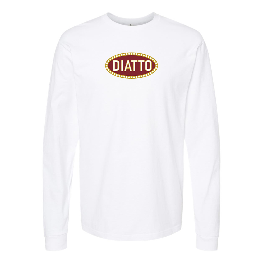 Men's Diatto Logo Cotton Long Sleeve T-Shirt