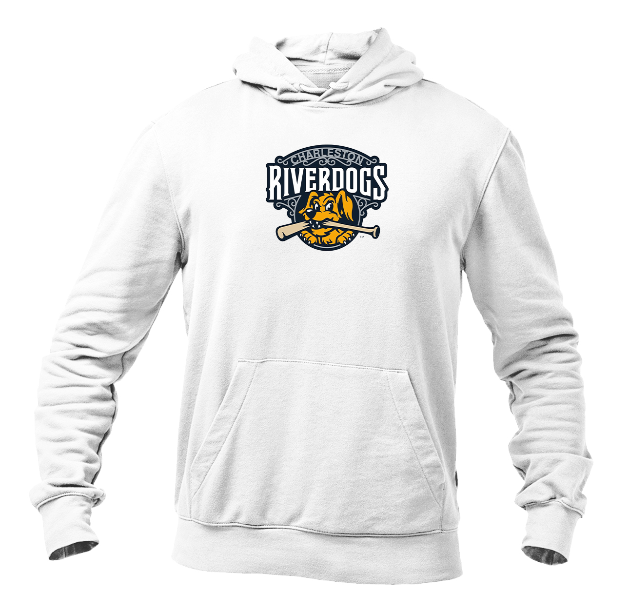 Men's Charleston RiverDogs Logo Pullover Hoodie