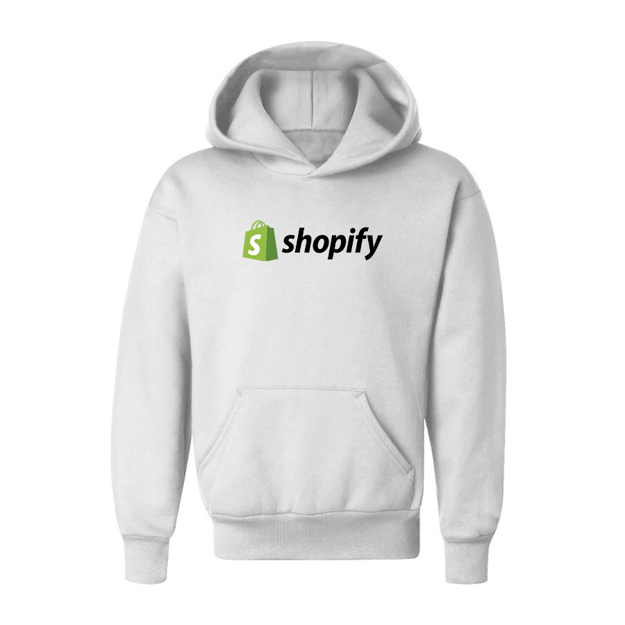 Youth Shopify Logo Pullover Hoodie
