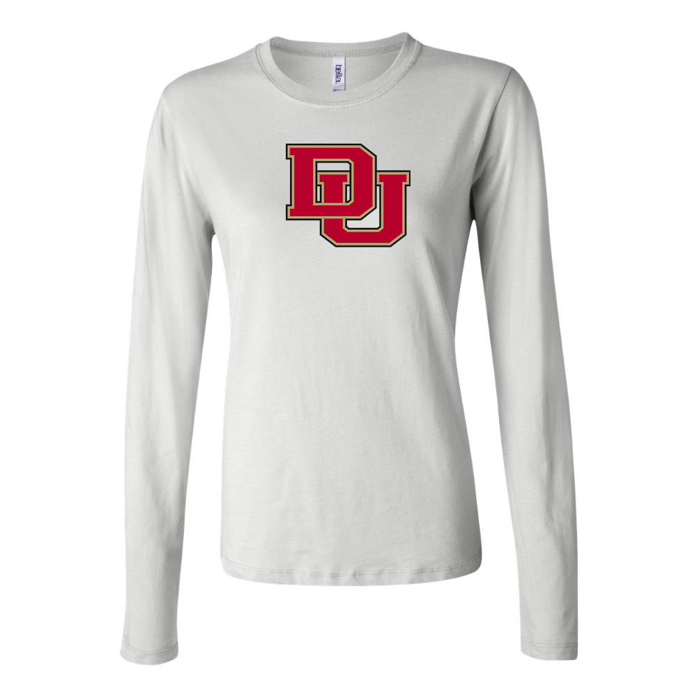 BELLA CANVAS Denver Pioneers Jersey Long Sleeve Tee