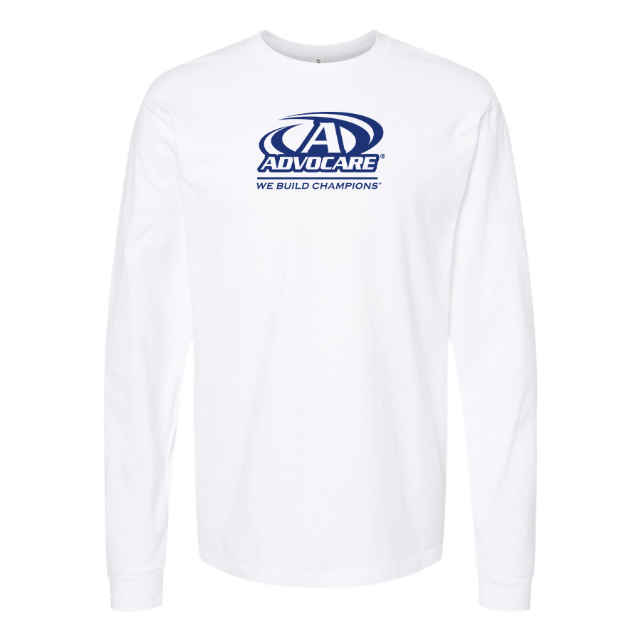 Men's Advocare Logo Cotton Long Sleeve T-Shirt