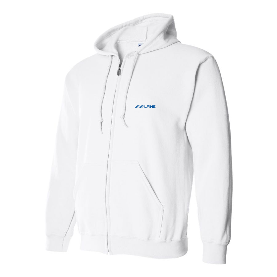 Men's Alpine Logo Zipper Hoodie