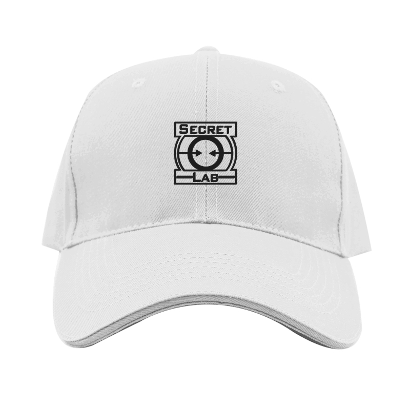 Secret Lab Symbol Logo Dad Baseball Cap Hat