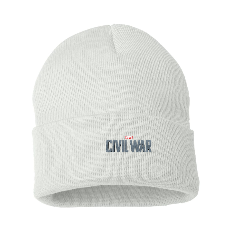 Marvel Civil War Logo Beanie Hat