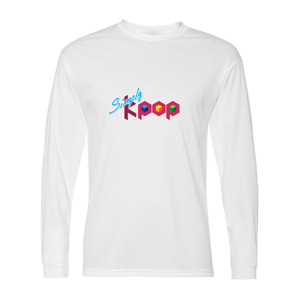 Men's Simply Kpop Performance Long Sleeve T-Shirt