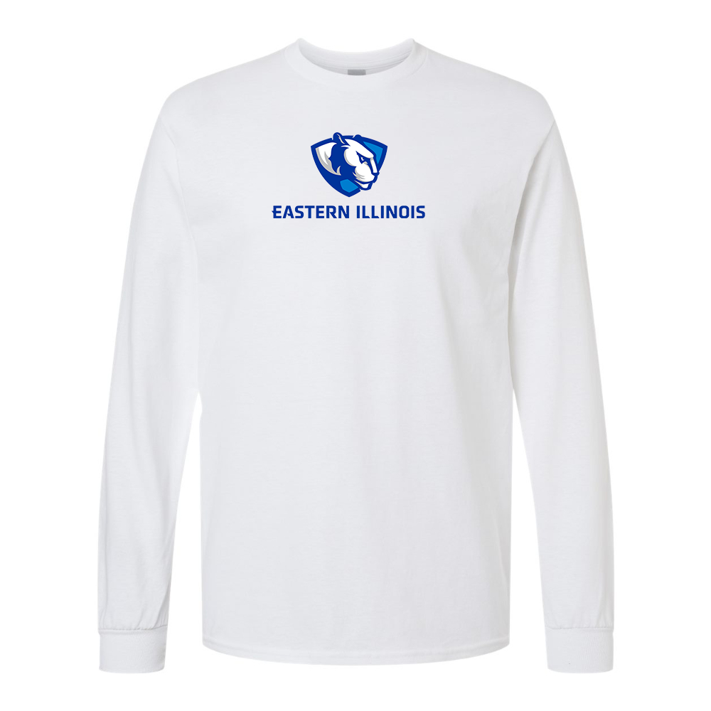 Men's Eastern Illinois Panthers Gildan Heavy Cotton Long Sleeve T-Shirt