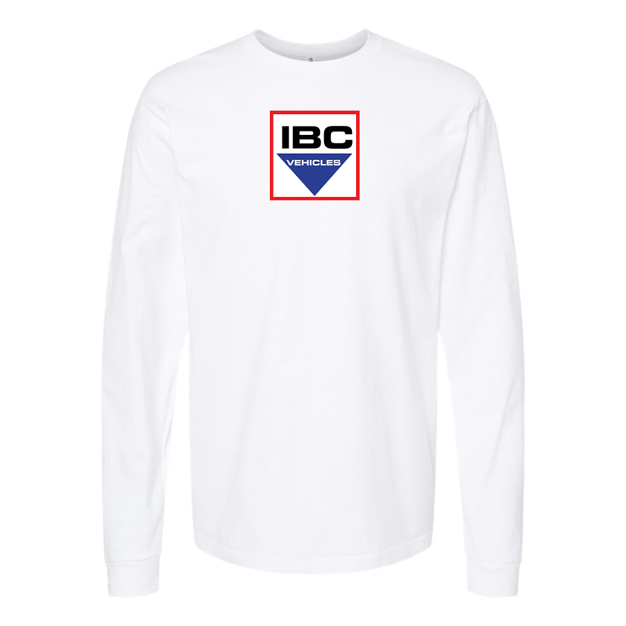 Men's IBC Vehicles Logo Cotton Long Sleeve T-Shirt