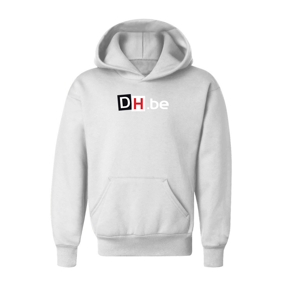 Youth DH Derniere Heure Logo Pullover Hoodie