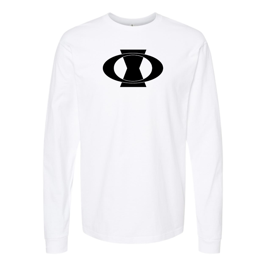 Men's Oltena Logo Cotton Long Sleeve T-Shirt