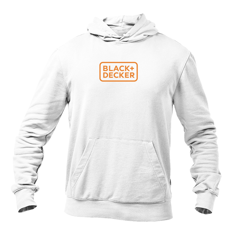 Men's Black Decker Logo Pullover Hoodie