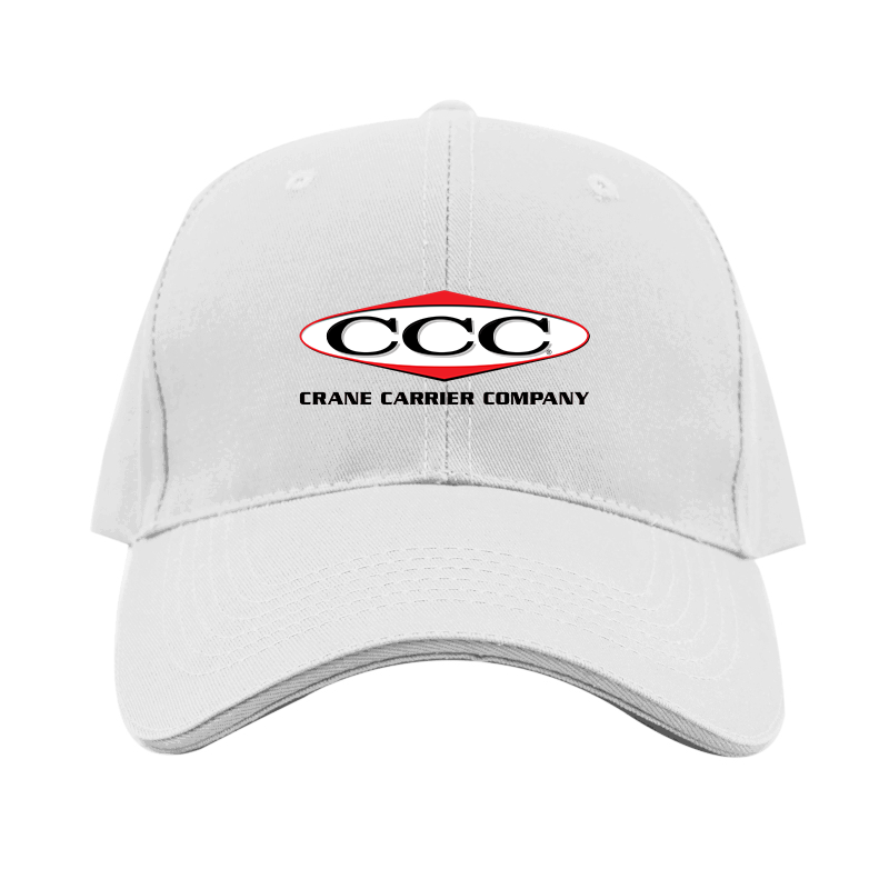 Crane Carrier Company Logo Dad Baseball Cap Hat