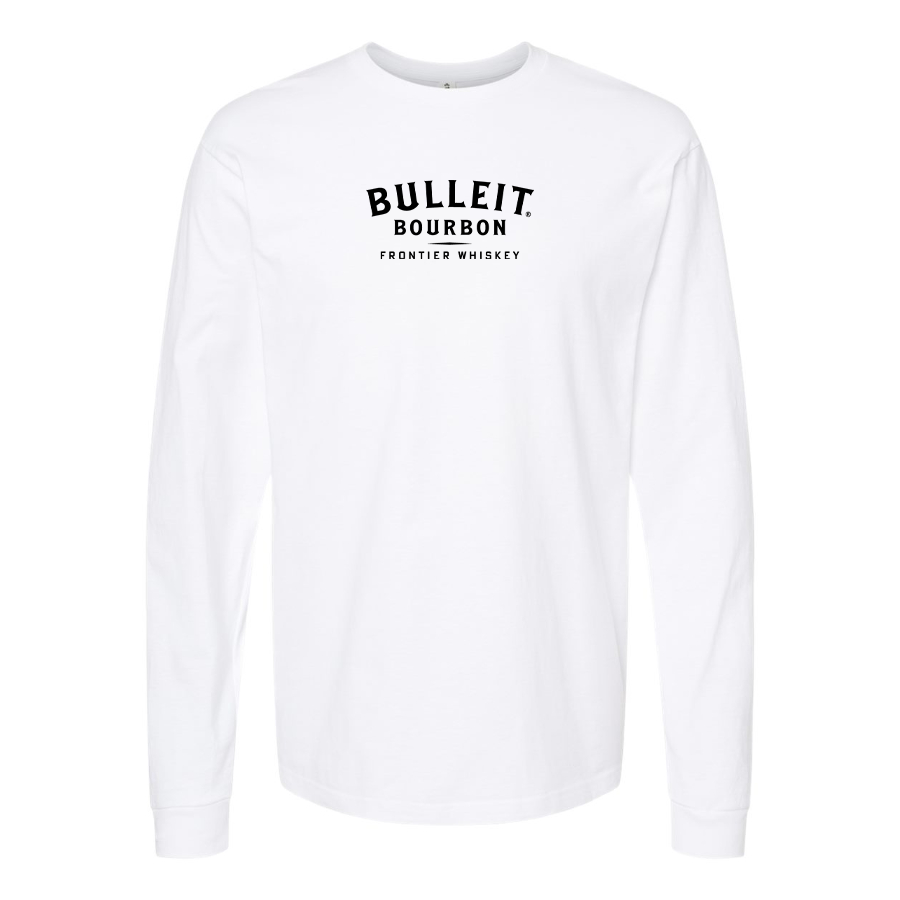 Men's Bulleit Logo Cotton Long Sleeve T-Shirt