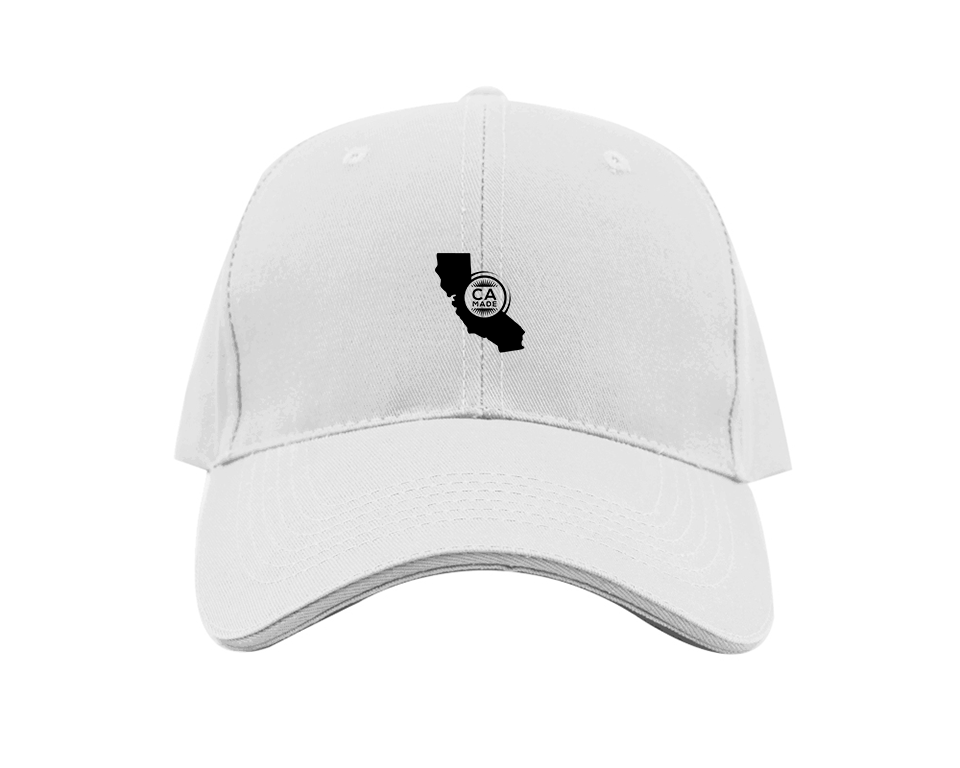 California Made Logo Dad Baseball Cap Hat