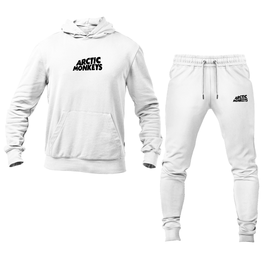 Men's Arctic Monkeys Logo Hoodie Joggers Set