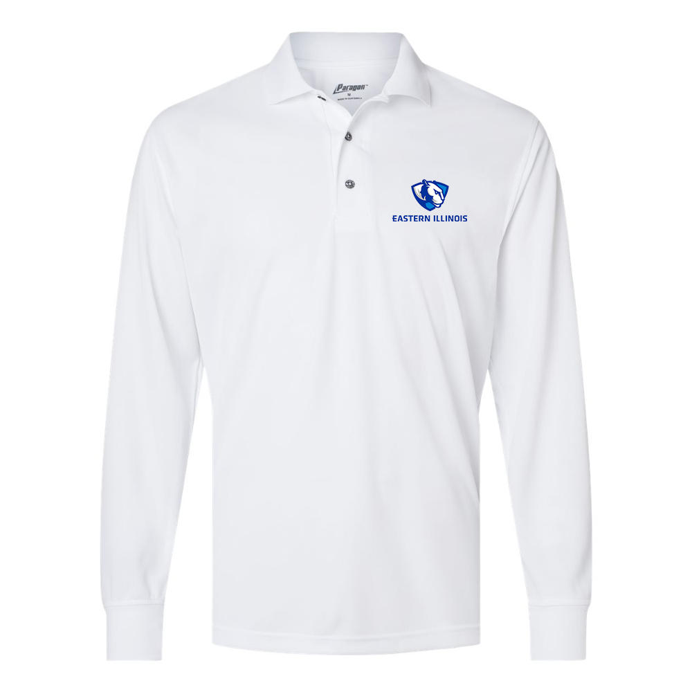 Men's Eastern Illinois Panthers Paragon Prescott Long Sleeve Polo