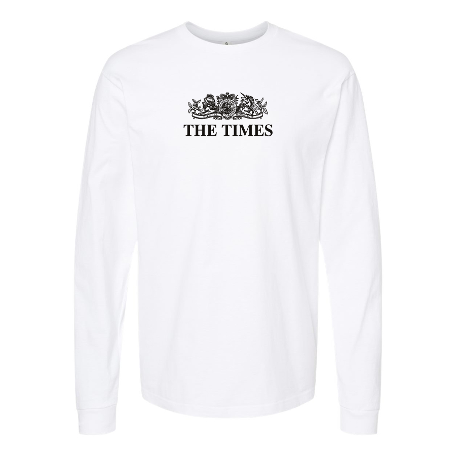 Men's The Times Cotton Long Sleeve T-Shirt