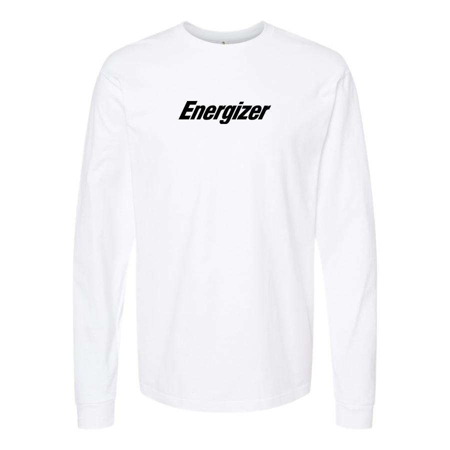 Men's Energizer Logo Cotton Long Sleeve T-Shirt