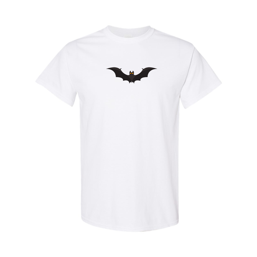 Men's Bat-Emoji Logo Cotton T-Shirt