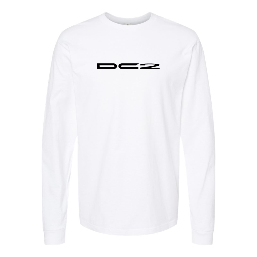 Men's DC2 Logo Cotton Long Sleeve T-Shirt