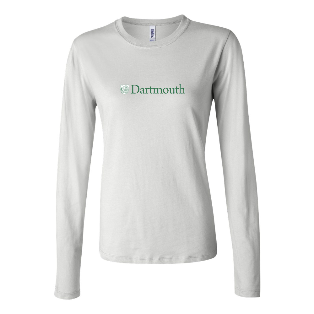 BELLA CANVAS Dartmouth College Jersey Long Sleeve Tee
