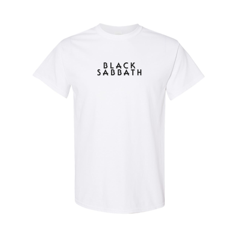 Men's Black Sabbath Logo Cotton T-Shirt