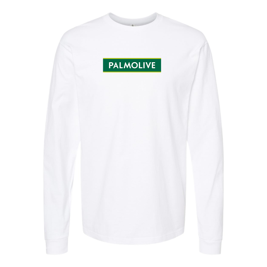 Men's Palmolive Logo Cotton Long Sleeve T-Shirt