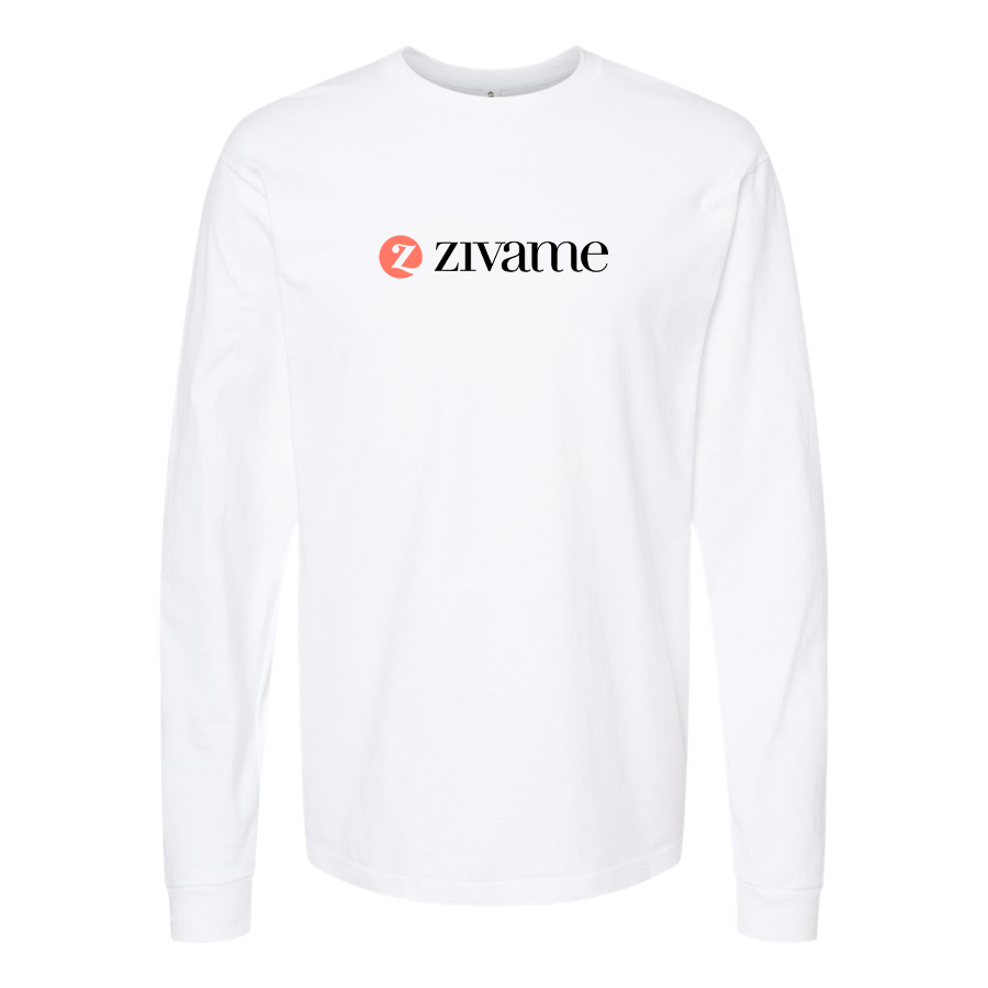Men's Zivame Logo Cotton Long Sleeve T-Shirt
