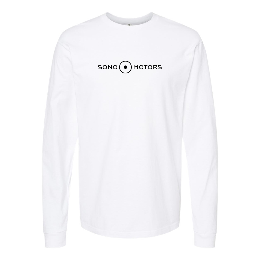 Men's Sono Motors Logo Cotton Long Sleeve T-Shirt