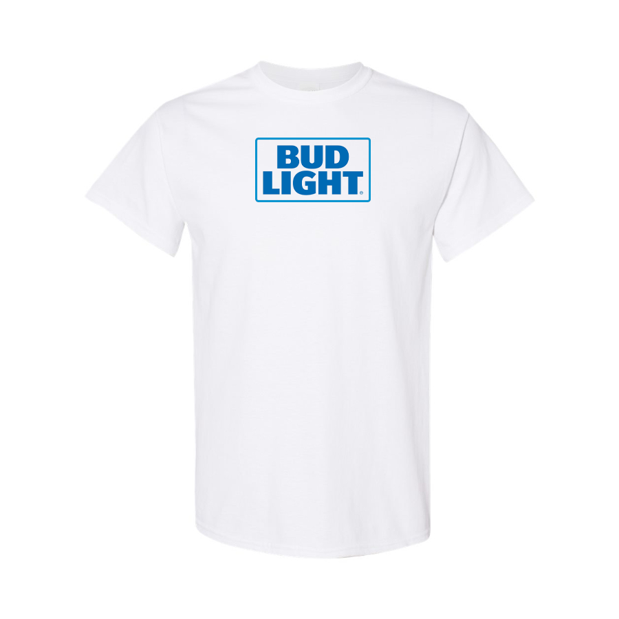 Men's Bud Light Logo Cotton T-Shirt