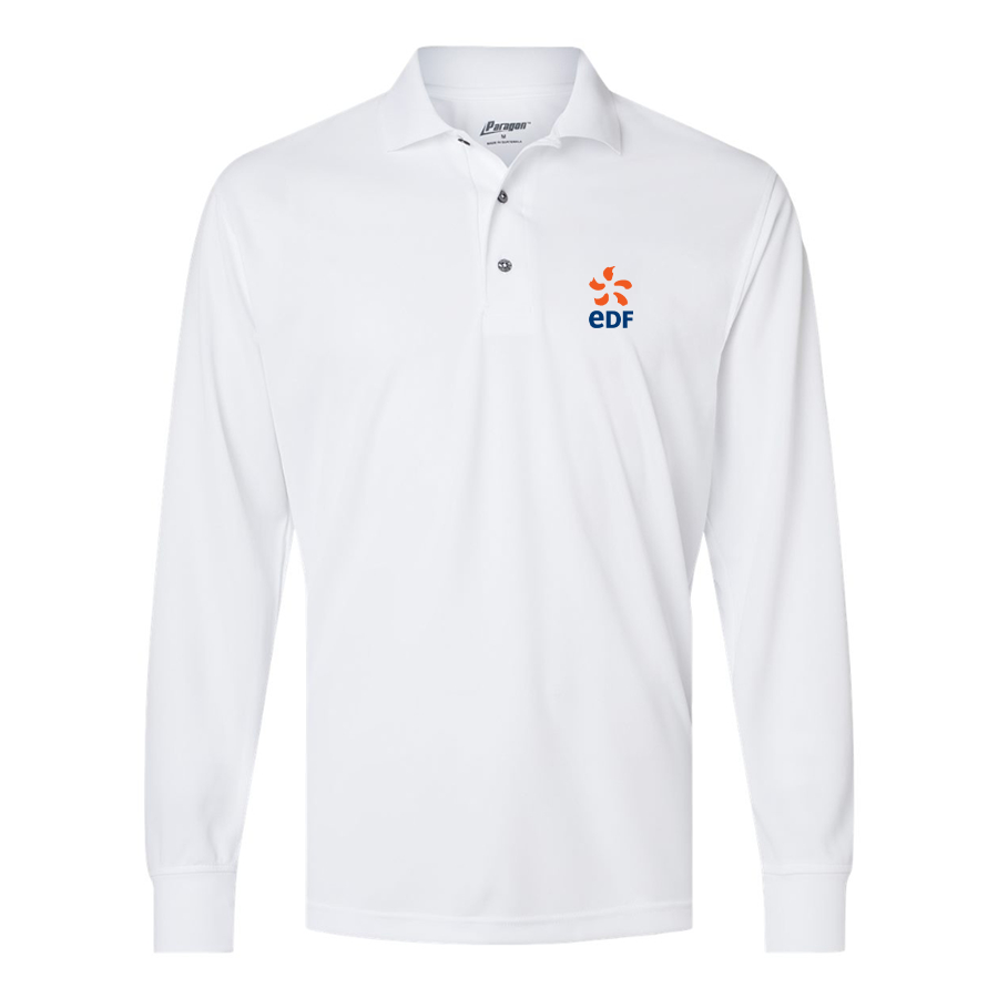 Men's Edf Paragon Prescott Long Sleeve Polo