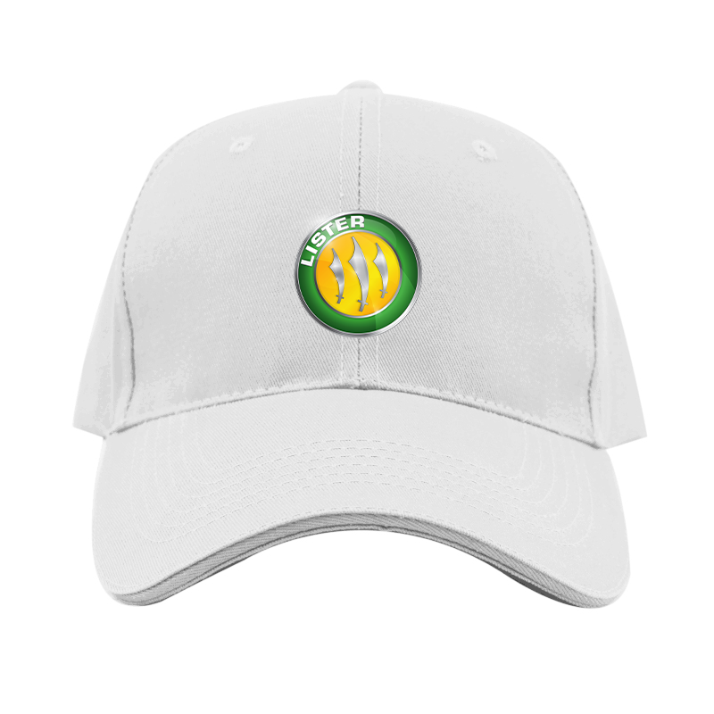 Lister Motor Company Logo Dad Baseball Cap Hat