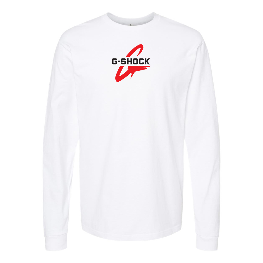 Men's G Shock Cotton Long Sleeve T-Shirt