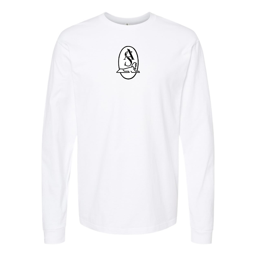 Men's Armstrong Siddeley Logo Cotton Long Sleeve T-Shirt