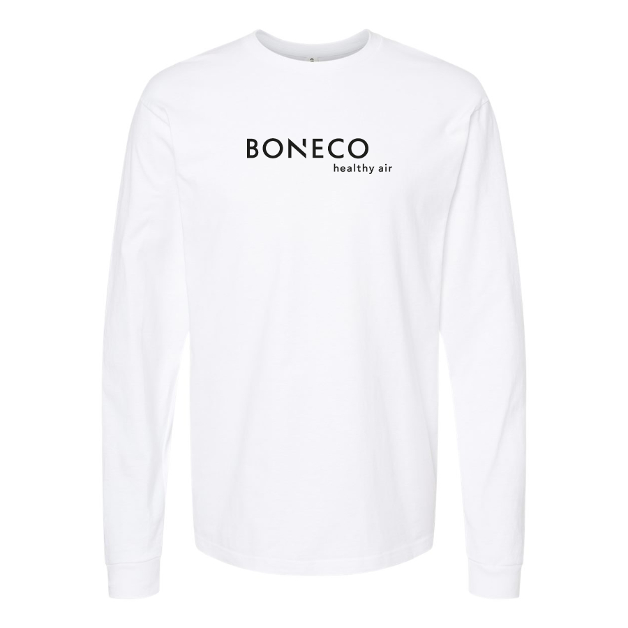 Men's Boneco Logo Cotton Long Sleeve T-Shirt