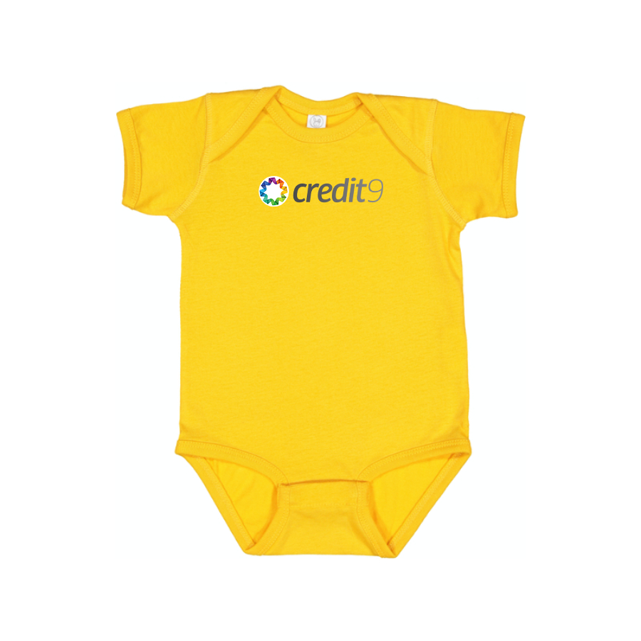 Сredit9 Logo Baby Onesie Romper